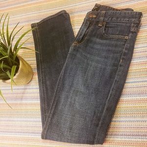 J. Crew Matchstick Stretch Straight Jeans 26R
